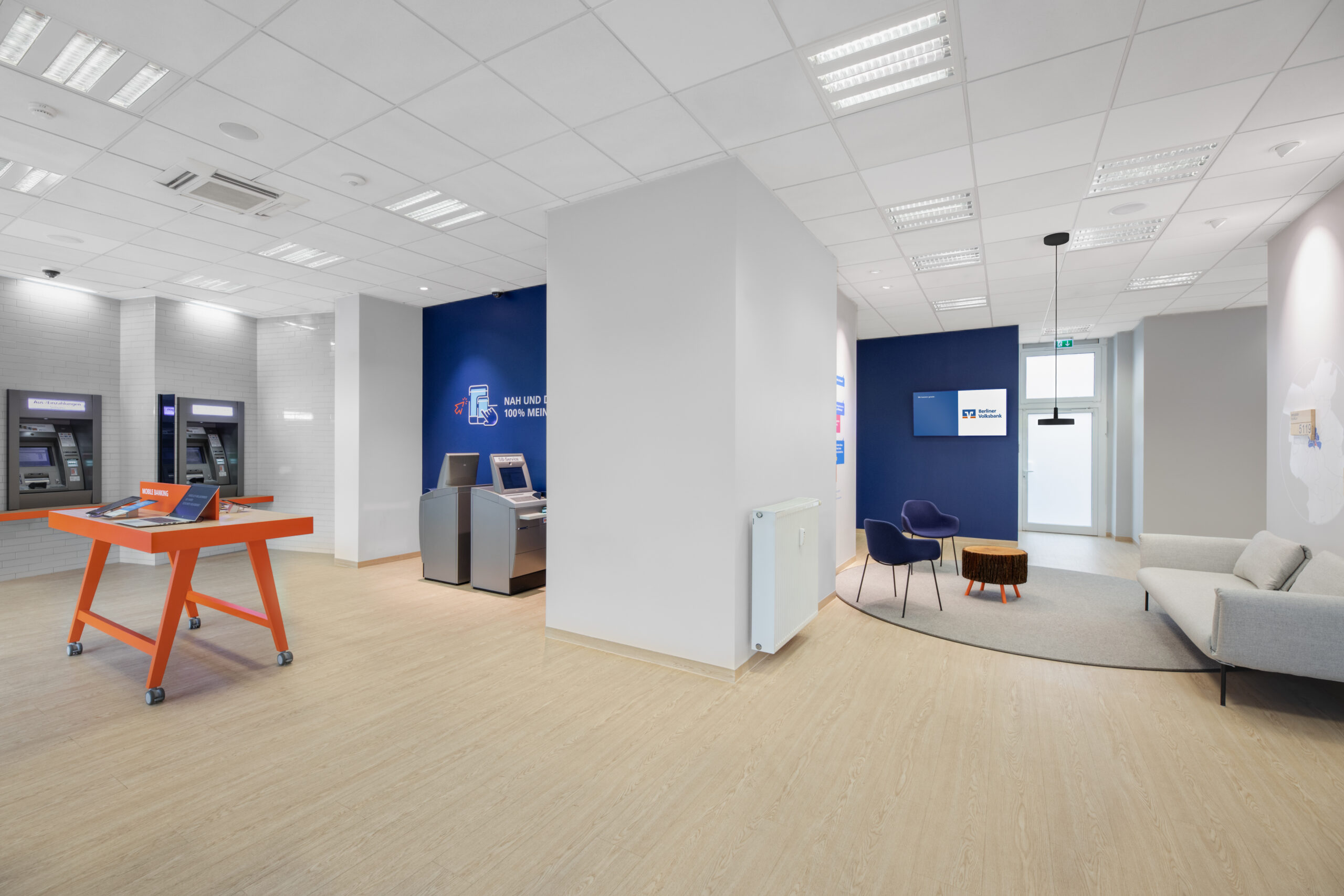 Berliner Volksbank – Branch Concept